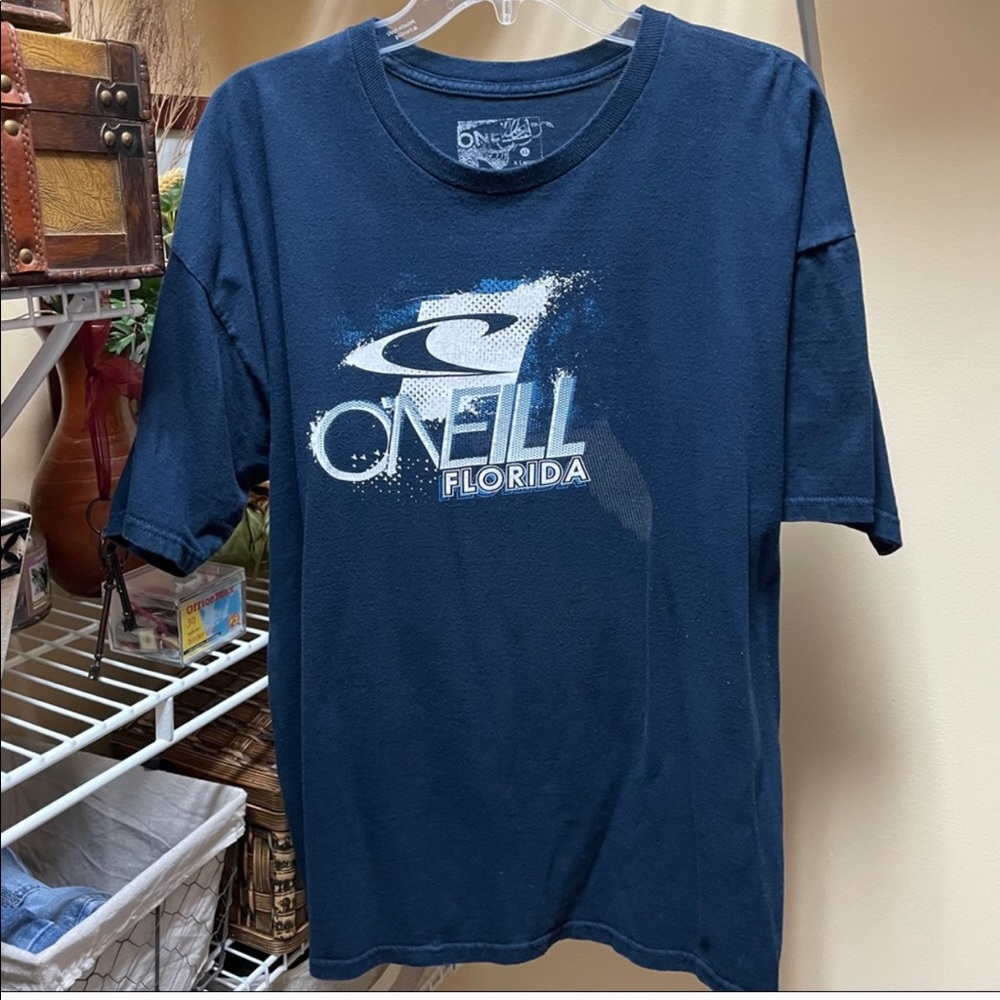 ‼️Sale 3X$10‼️O’Neill Florida Graphic Blue T-Shirt